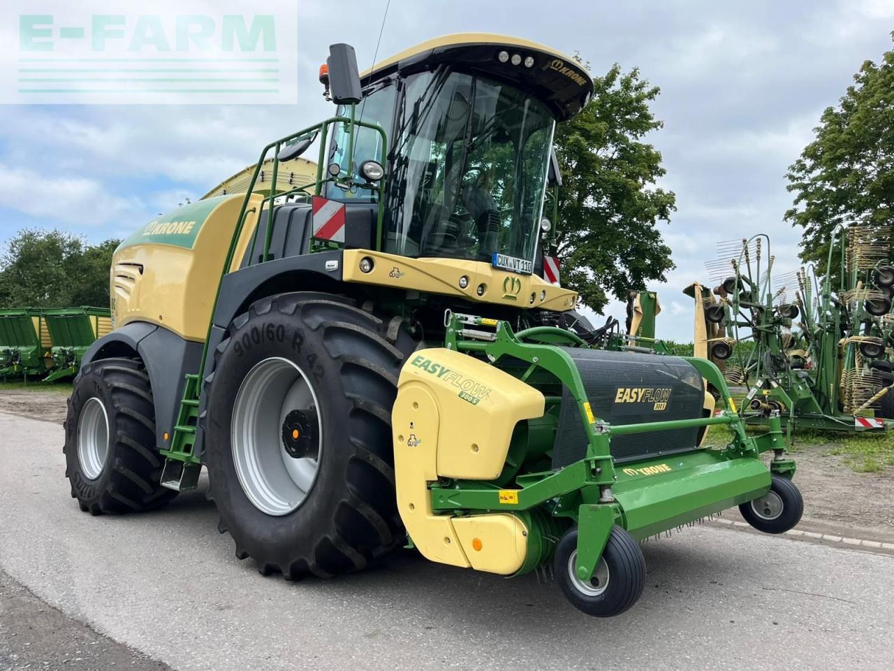 Krone Big X 630 - Cosechadora de forraje: foto 1 Krone Big X 630 - Cosechadora de forraje: foto 1