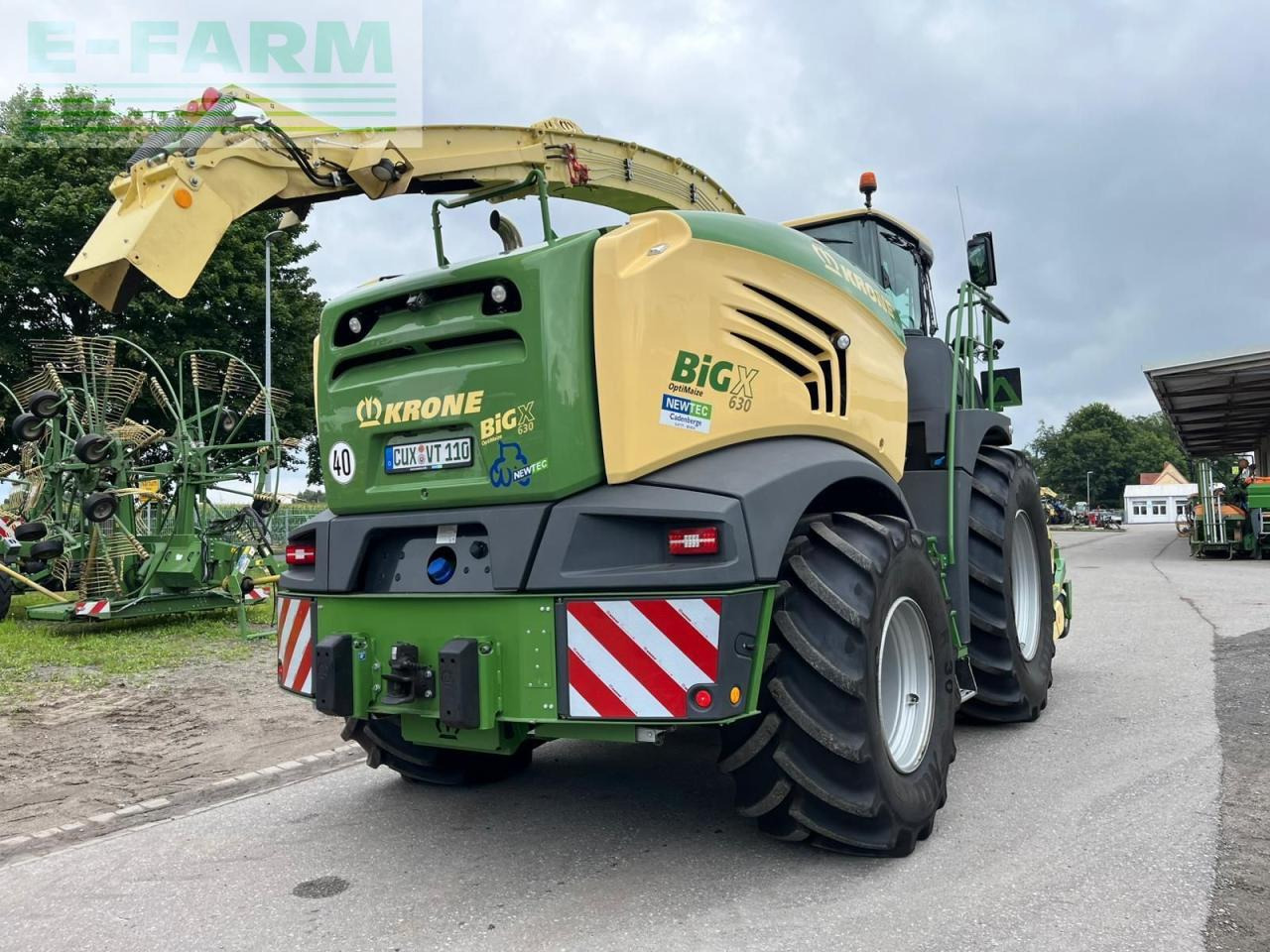 Krone Big X 630 - Cosechadora de forraje: foto 4 Krone Big X 630 - Cosechadora de forraje: foto 4