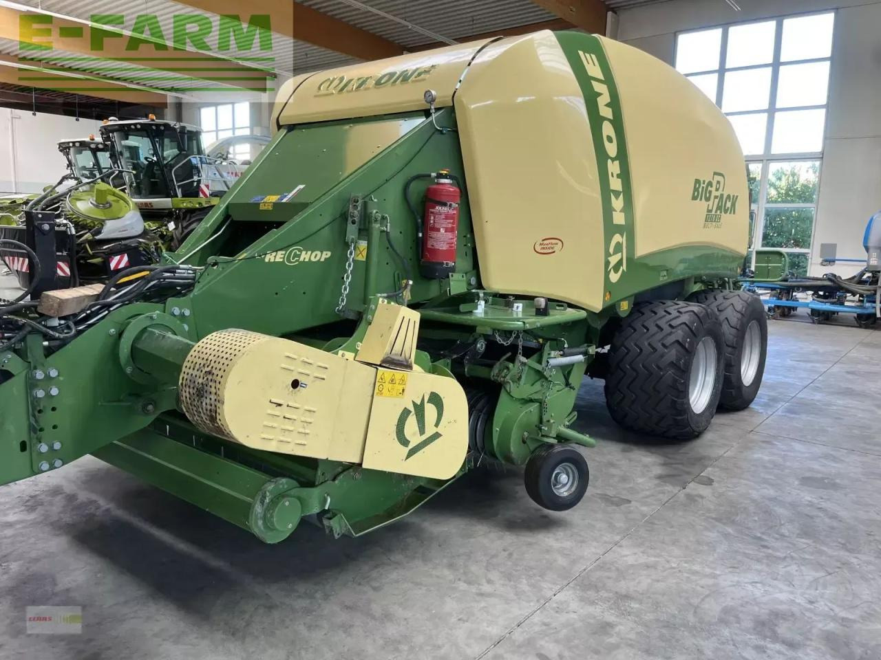 Krone big pack 1270 xc mit pre chop hächsler - Empacadora de pacas cuadradas: foto 1 Krone big pack 1270 xc mit pre chop hächsler - Empacadora de pacas cuadradas: foto 1