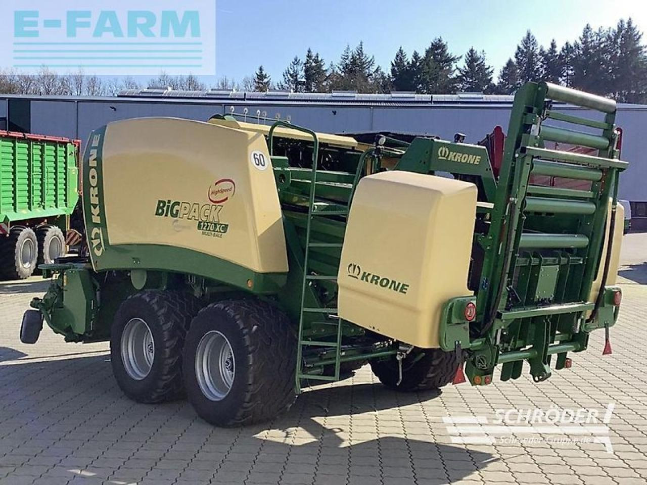 Krone big pack 1270 xc multi bale - Empacadora de pacas cuadradas: foto 5 Krone big pack 1270 xc multi bale - Empacadora de pacas cuadradas: foto 5