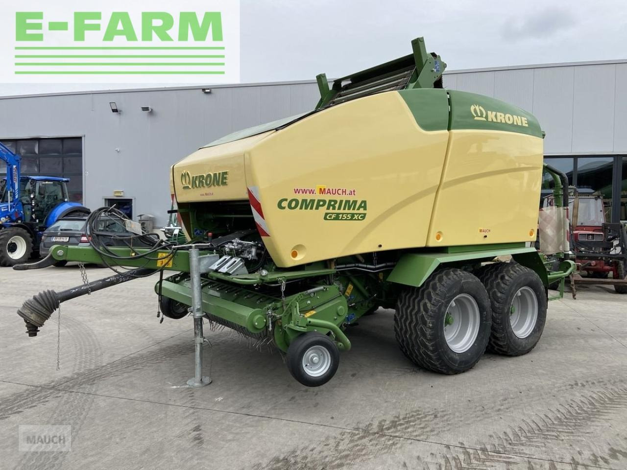Krone cf155 xc - Empacadora de pacas cuadradas: foto 1 Krone cf155 xc - Empacadora de pacas cuadradas: foto 1