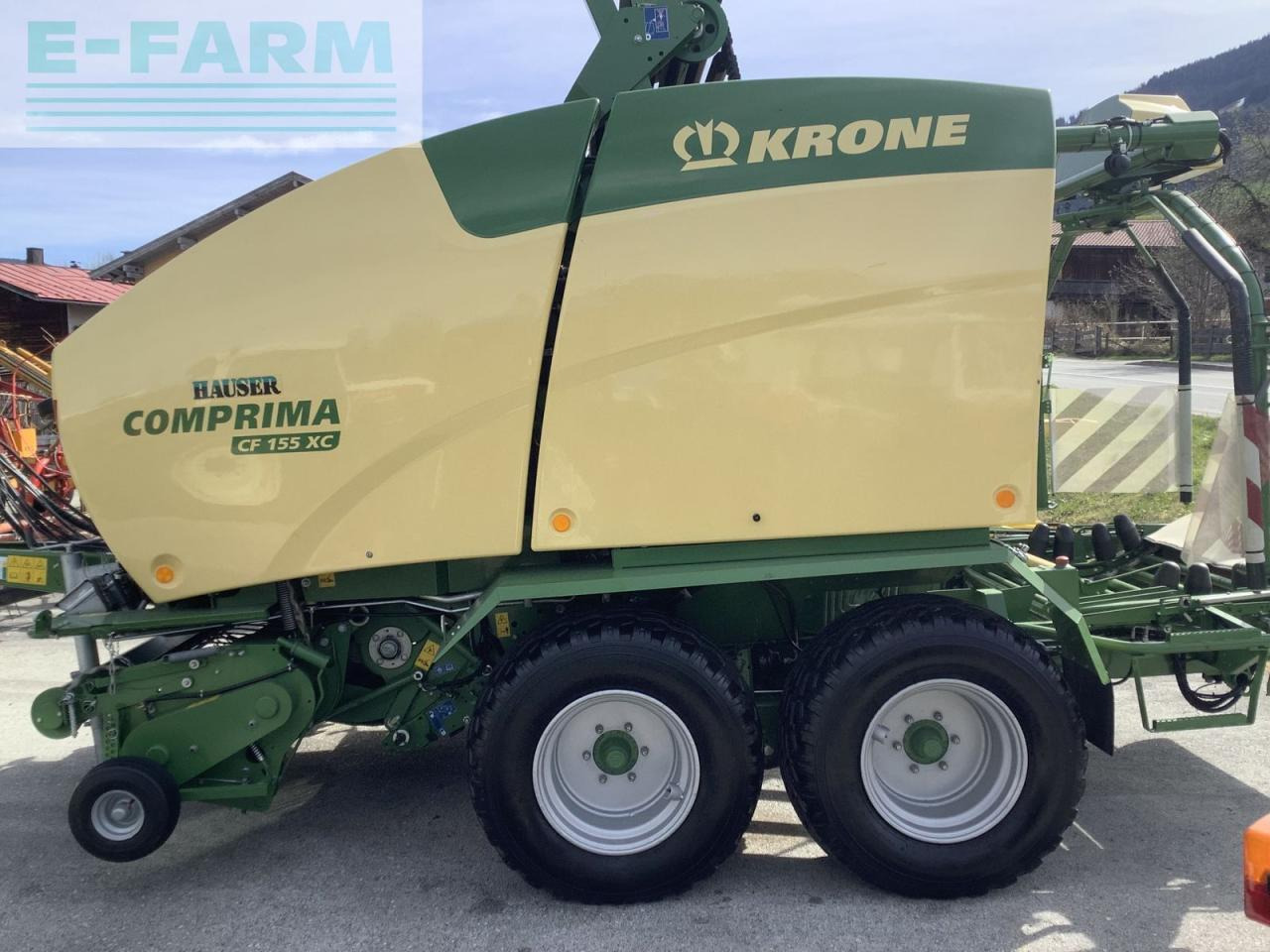 Krone comprima cf 155 xc - Empacadora de pacas cuadradas: foto 4 Krone comprima cf 155 xc - Empacadora de pacas cuadradas: foto 4