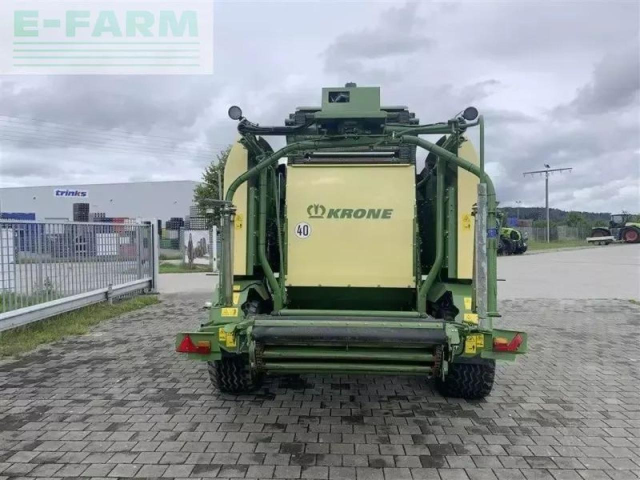 Krone comprima cf 155 xc - Empacadora de pacas cuadradas: foto 4 Krone comprima cf 155 xc - Empacadora de pacas cuadradas: foto 4