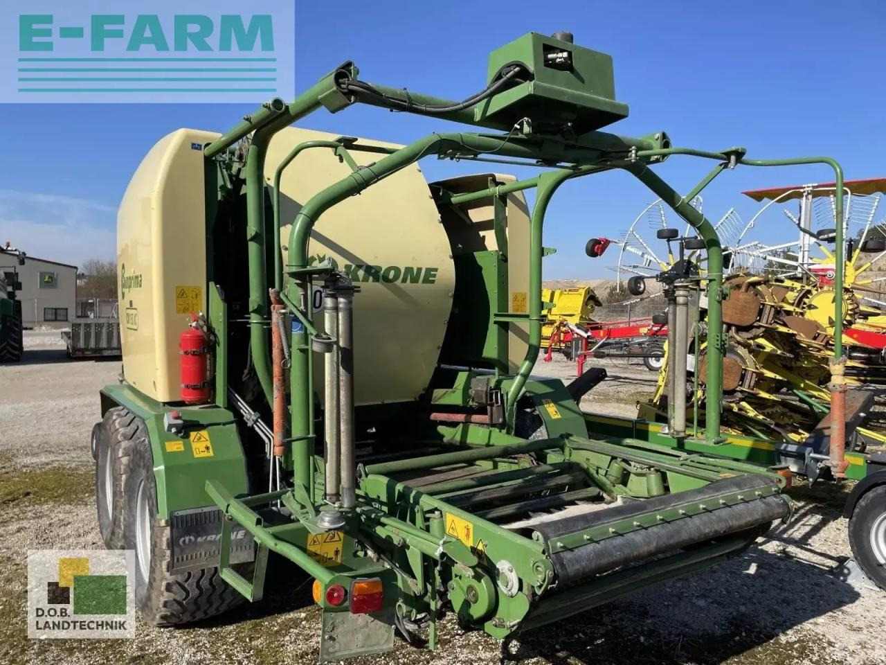 Krone comprima cf 155 xc - Empacadora de pacas cuadradas: foto 3 Krone comprima cf 155 xc - Empacadora de pacas cuadradas: foto 3