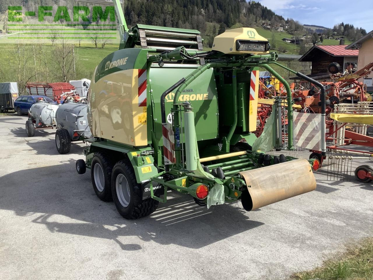 Krone comprima cf 155 xc - Empacadora de pacas cuadradas: foto 5 Krone comprima cf 155 xc - Empacadora de pacas cuadradas: foto 5