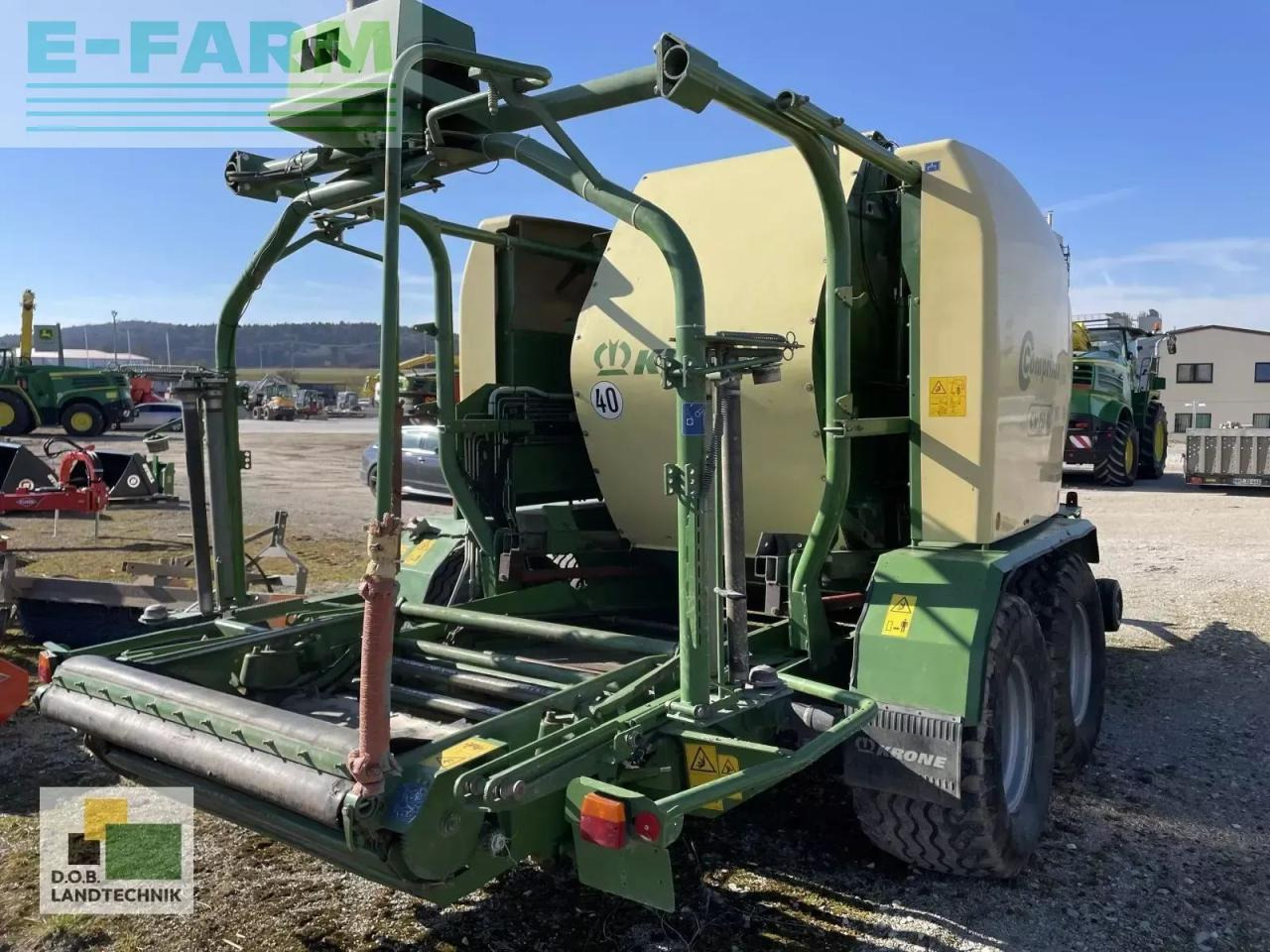 Krone comprima cf 155 xc - Empacadora de pacas cuadradas: foto 5 Krone comprima cf 155 xc - Empacadora de pacas cuadradas: foto 5
