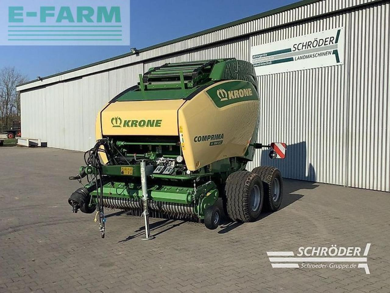 Krone comprima v 180 xc - Empacadora de pacas cuadradas: foto 2 Krone comprima v 180 xc - Empacadora de pacas cuadradas: foto 2