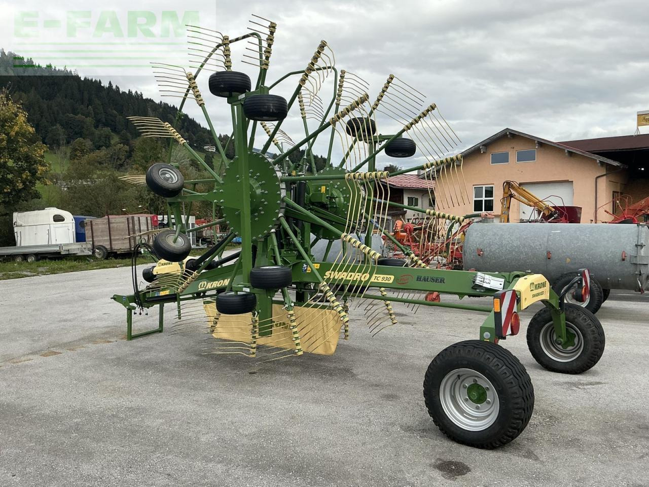 Krone doppelschwader tc 930 - Henificadora: foto 4 Krone doppelschwader tc 930 - Henificadora: foto 4