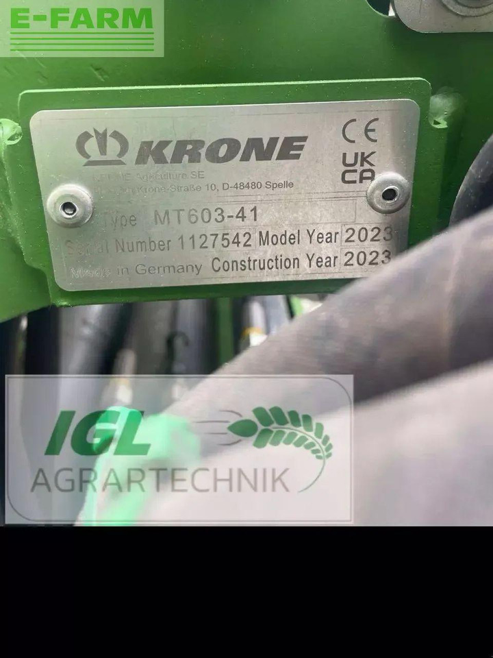 Segadora Krone easycut b 950 collect (mt603-41): foto 13 Segadora Krone easycut b 950 collect (mt603-41): foto 13