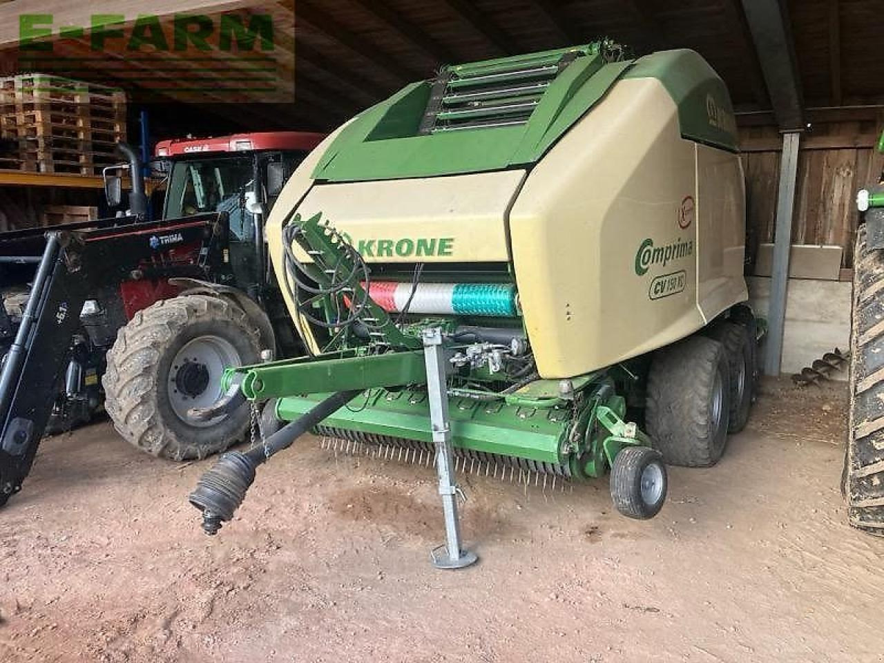 Krone gebr. comprima cv150xc presse - Empacadora de pacas cuadradas: foto 1 Krone gebr. comprima cv150xc presse - Empacadora de pacas cuadradas: foto 1