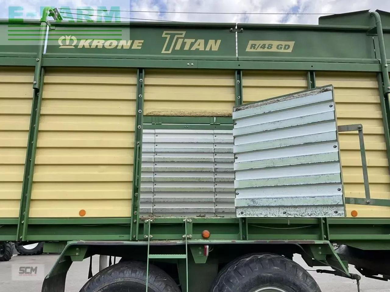 Krone krone ladewagen titan r 48/gd - Remolque autocargador: foto 3 Krone krone ladewagen titan r 48/gd - Remolque autocargador: foto 3