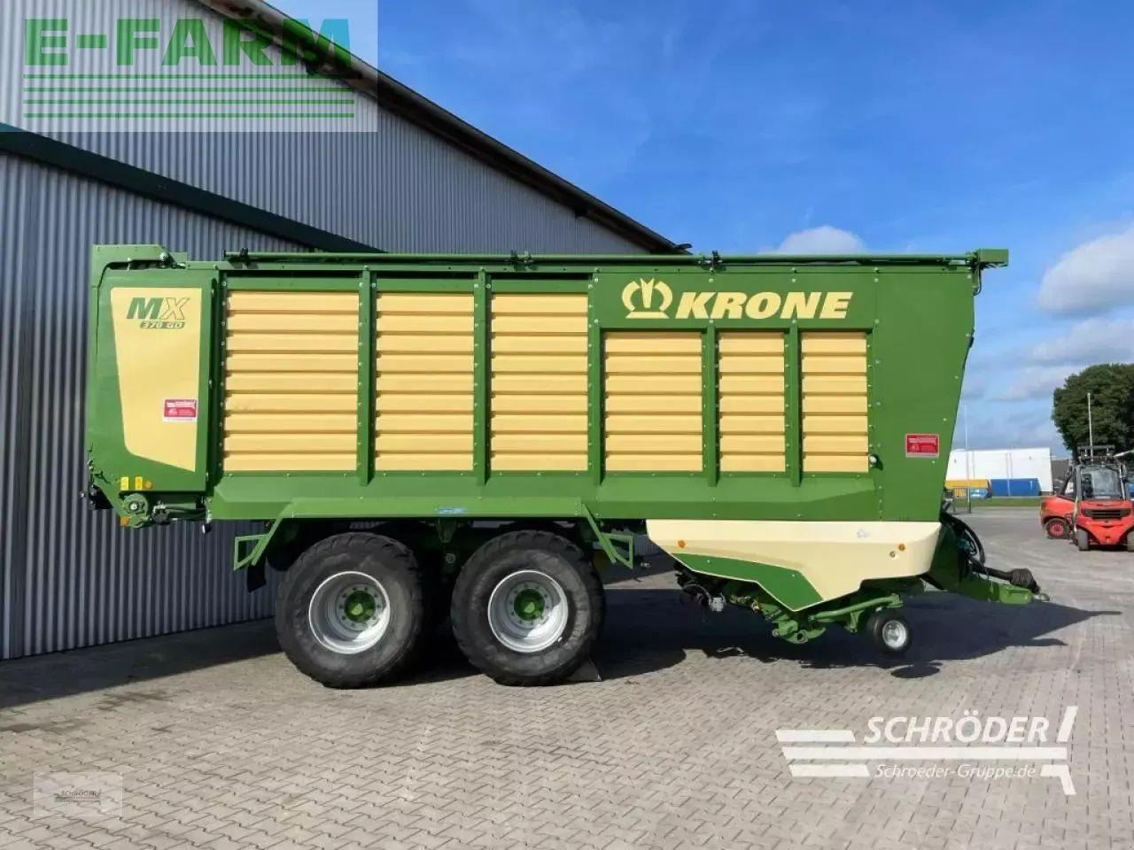 Krone mx 370 gd - Remolque autocargador: foto 5 Krone mx 370 gd - Remolque autocargador: foto 5