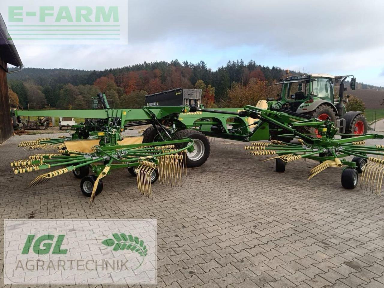 Krone swadro tc 1370 - Henificadora: foto 4 Krone swadro tc 1370 - Henificadora: foto 4