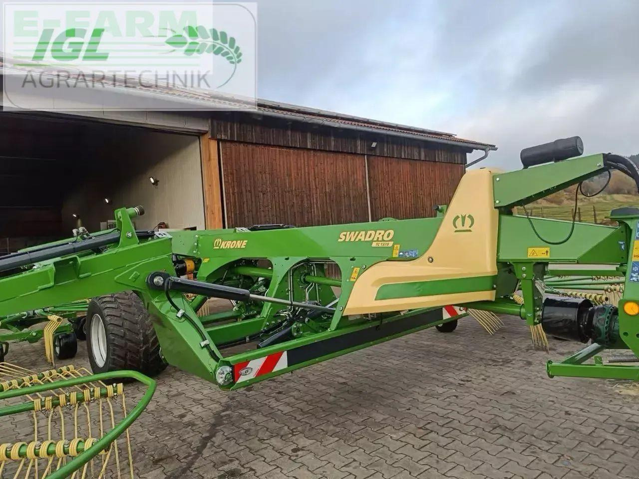 Krone swadro tc 1370 - Henificadora: foto 5 Krone swadro tc 1370 - Henificadora: foto 5