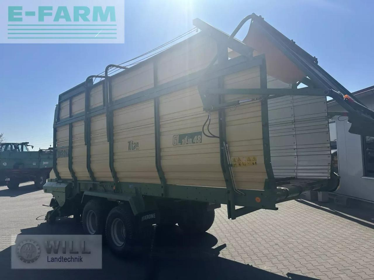 Krone titan 6/48 all in - Remolque autocargador: foto 3 Krone titan 6/48 all in - Remolque autocargador: foto 3