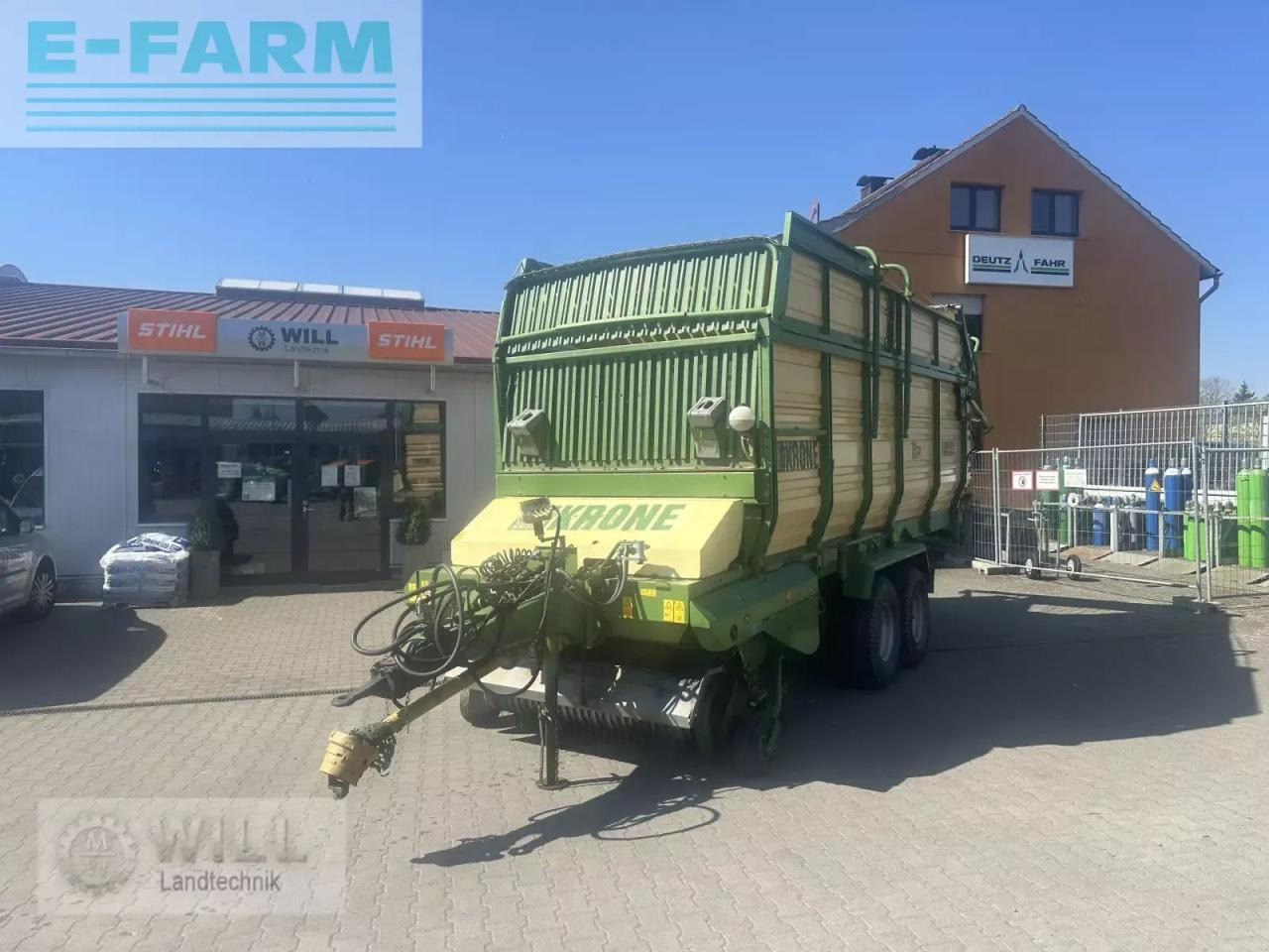 Krone titan 6/48 all in - Remolque autocargador: foto 1 Krone titan 6/48 all in - Remolque autocargador: foto 1