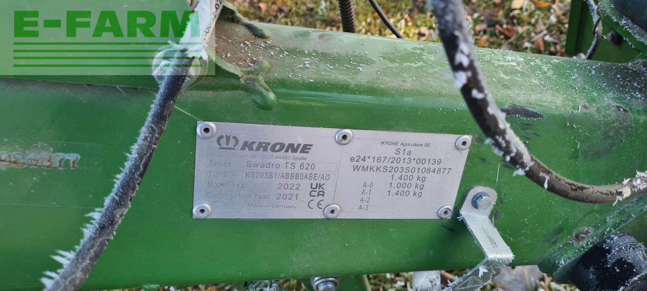 Krone ts 620 - Henificadora: foto 4 Krone ts 620 - Henificadora: foto 4