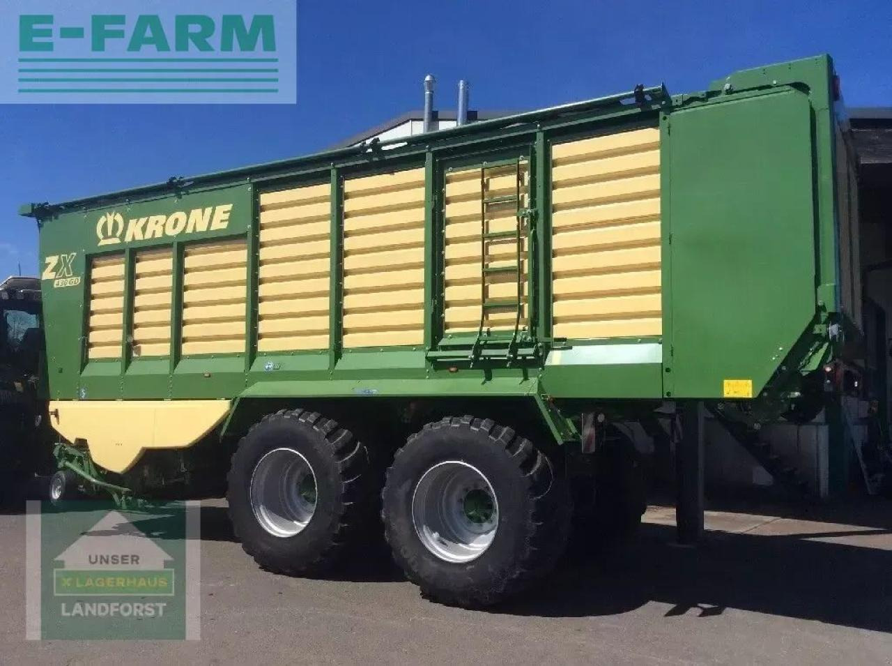 Krone zx 430 gd - Remolque autocargador: foto 3 Krone zx 430 gd - Remolque autocargador: foto 3