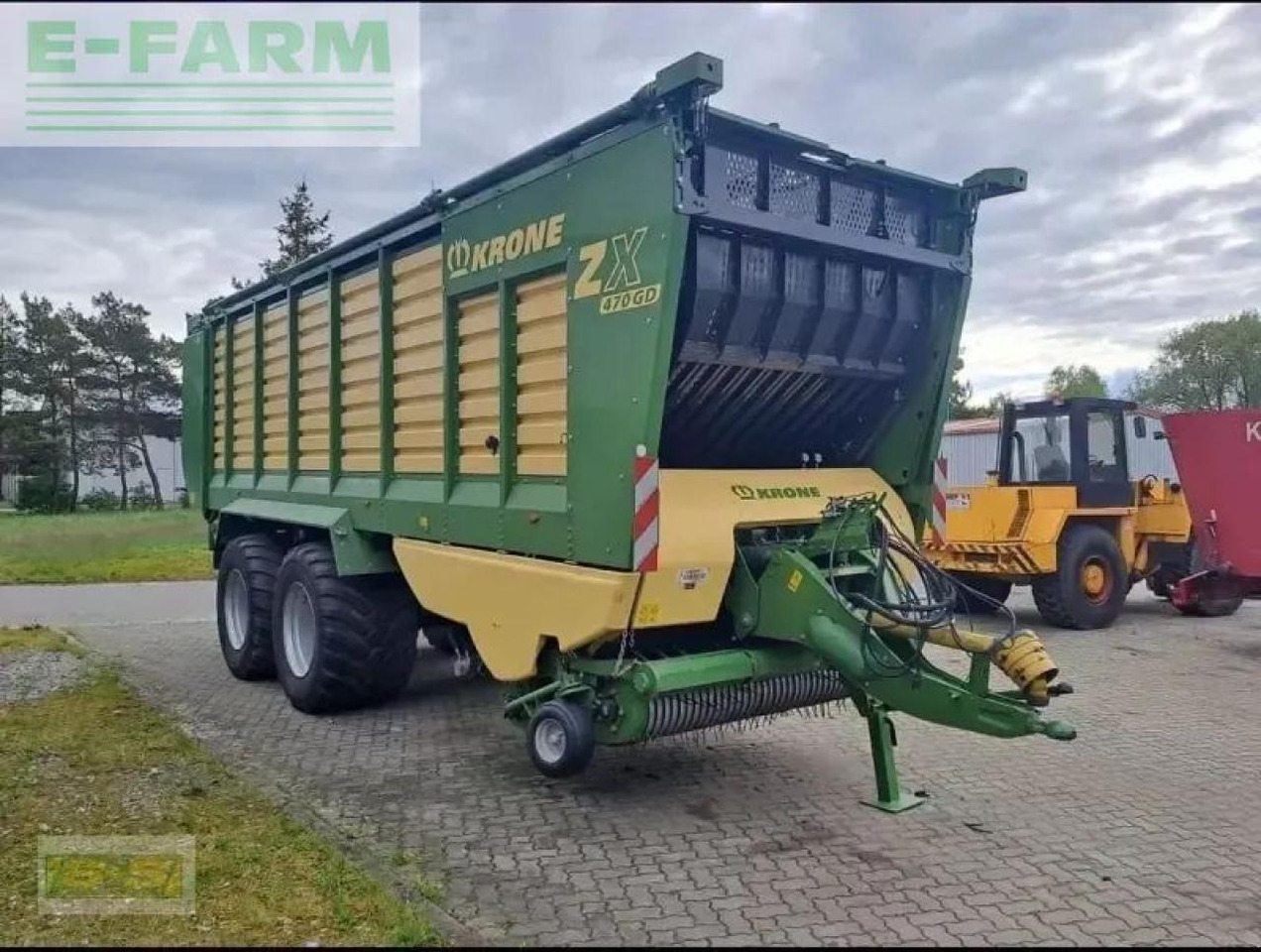 Krone zx 470 gd - Remolque autocargador: foto 2 Krone zx 470 gd - Remolque autocargador: foto 2