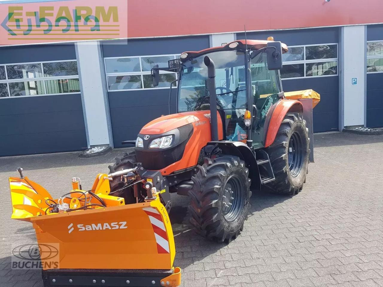Tractor Kubota m4-073 winterdienst: foto 7