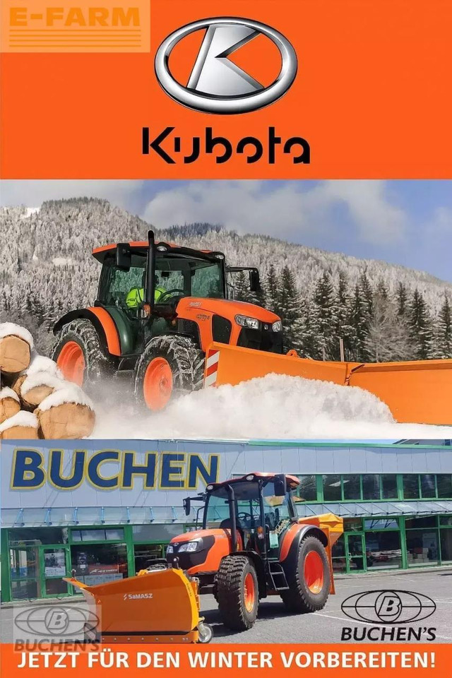 Tractor Kubota m4-073 winterdienst: foto 12