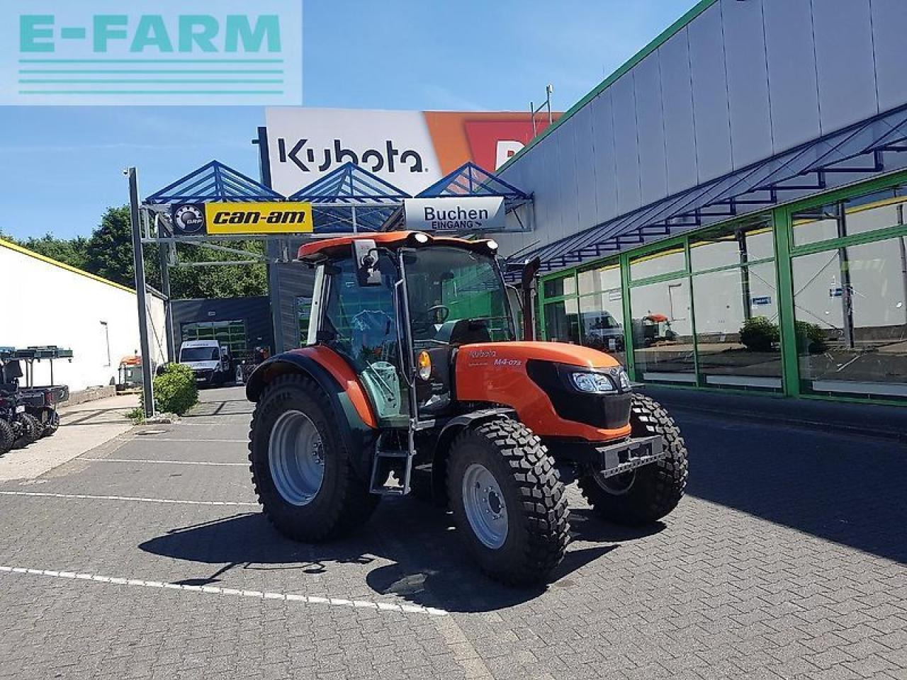 Tractor Kubota m4-073cab winterdienstpaket: foto 8