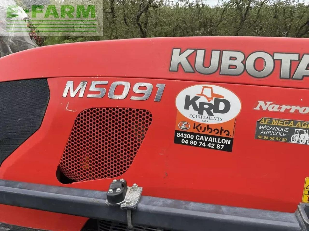 Kubota tracteur kubota m5091 - Tractor: foto 5 Kubota tracteur kubota m5091 - Tractor: foto 5