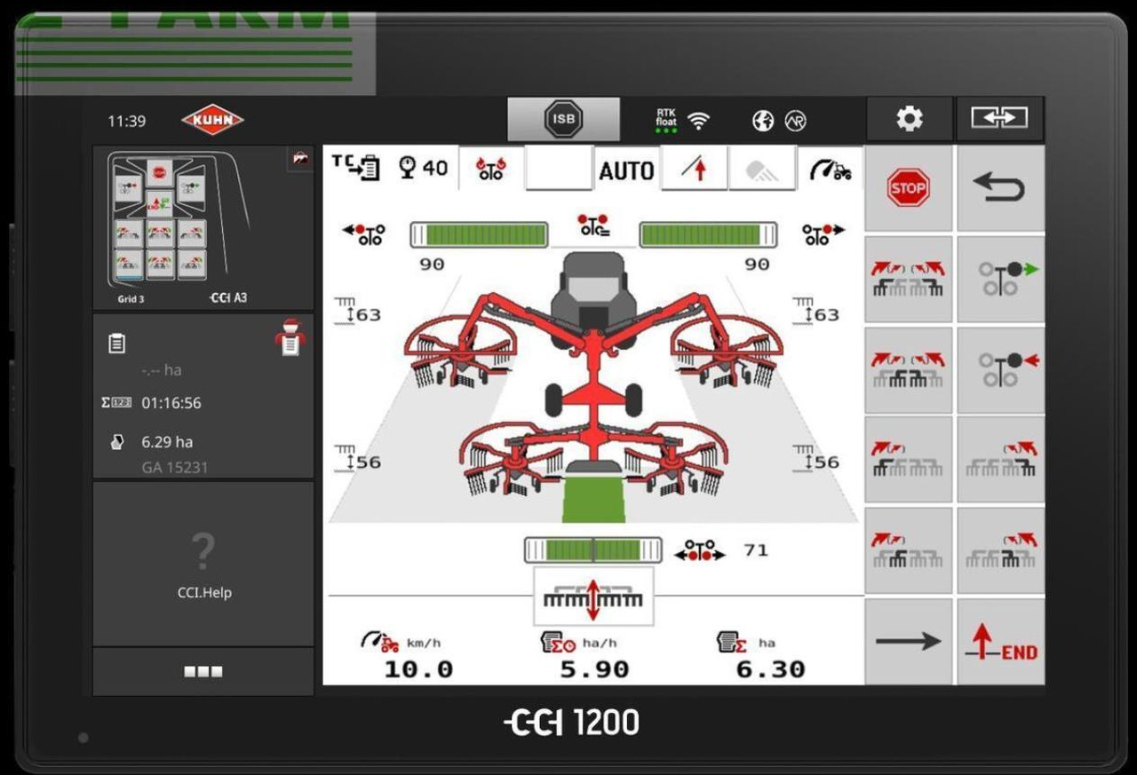 Kuhn ga 13231 - Henificadora: foto 5 Kuhn ga 13231 - Henificadora: foto 5
