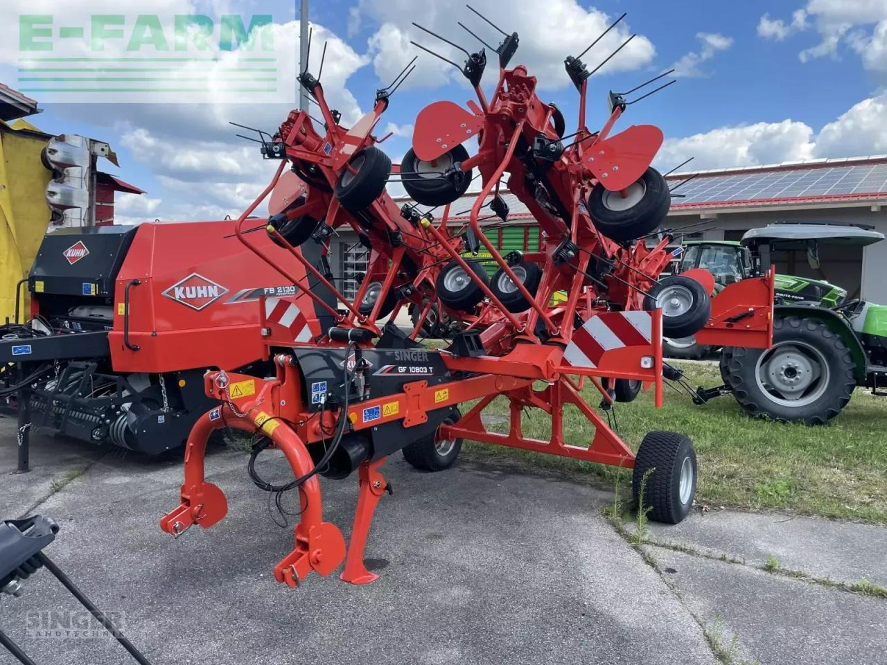 Kuhn gf 10803 t - Henificadora: foto 3 Kuhn gf 10803 t - Henificadora: foto 3