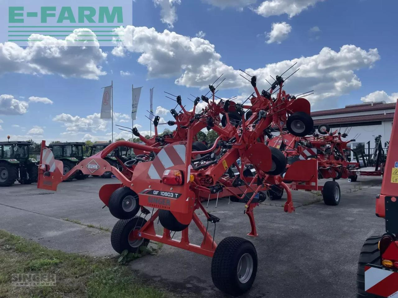 Kuhn gf 10803 t - Henificadora: foto 4 Kuhn gf 10803 t - Henificadora: foto 4