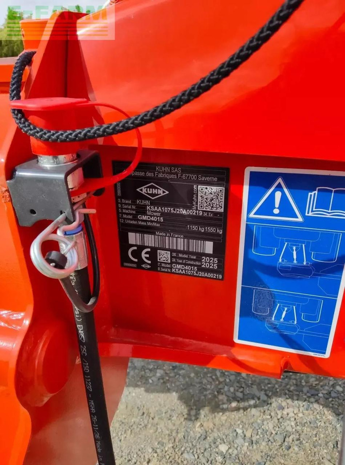 Kuhn gmd 4015 - Segadora: foto 3 Kuhn gmd 4015 - Segadora: foto 3