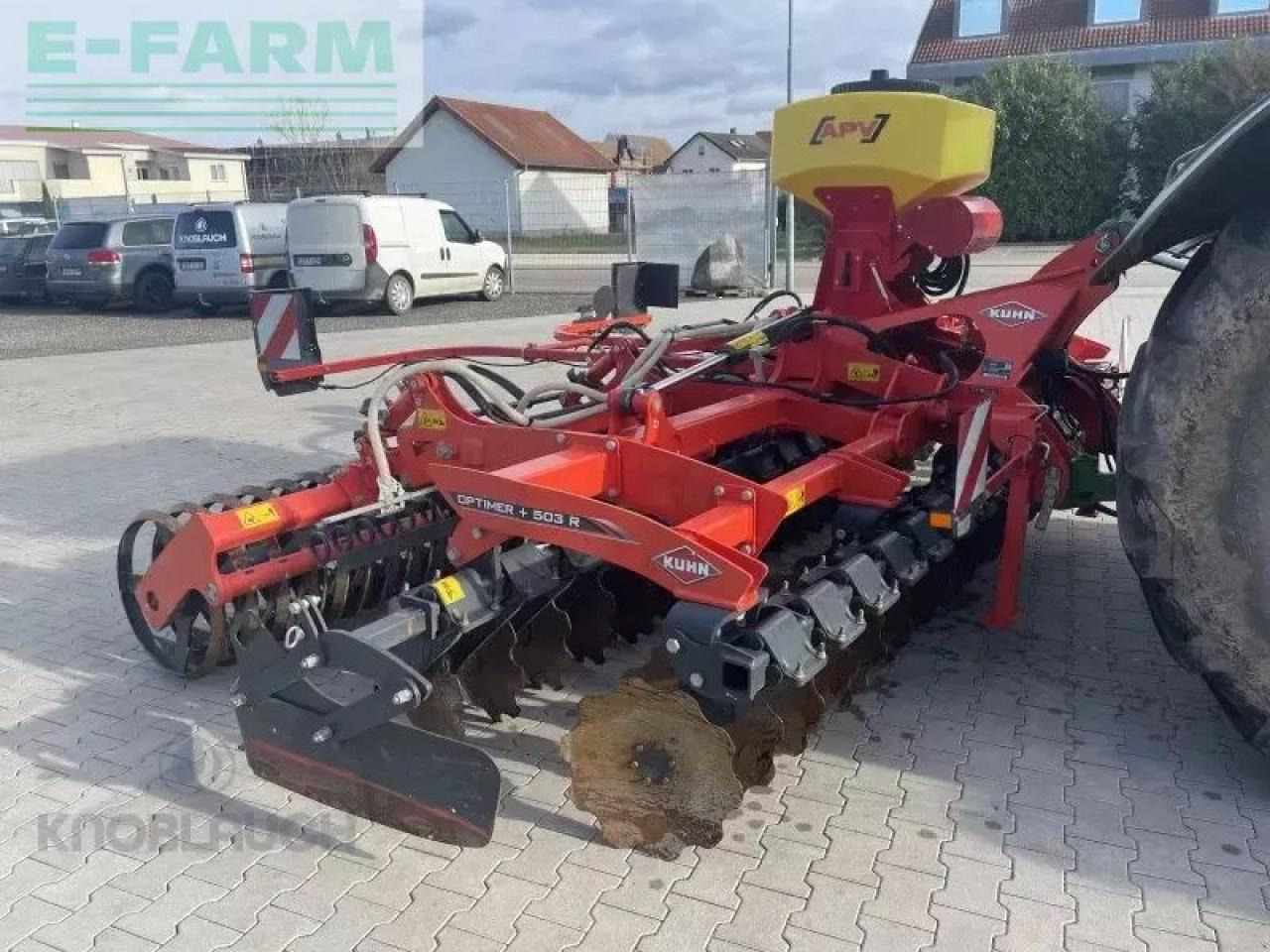 Kuhn optimer + 503r - Rastras: foto 1 Kuhn optimer + 503r - Rastras: foto 1