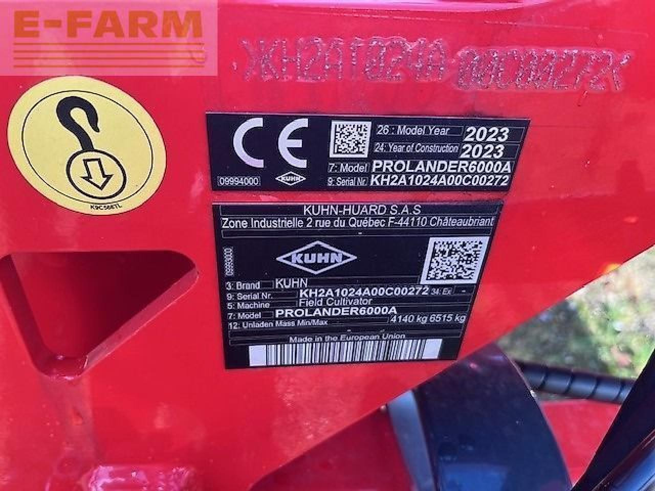 Kuhn prolander 6000 - Combinado de siembra: foto 2 Kuhn prolander 6000 - Combinado de siembra: foto 2