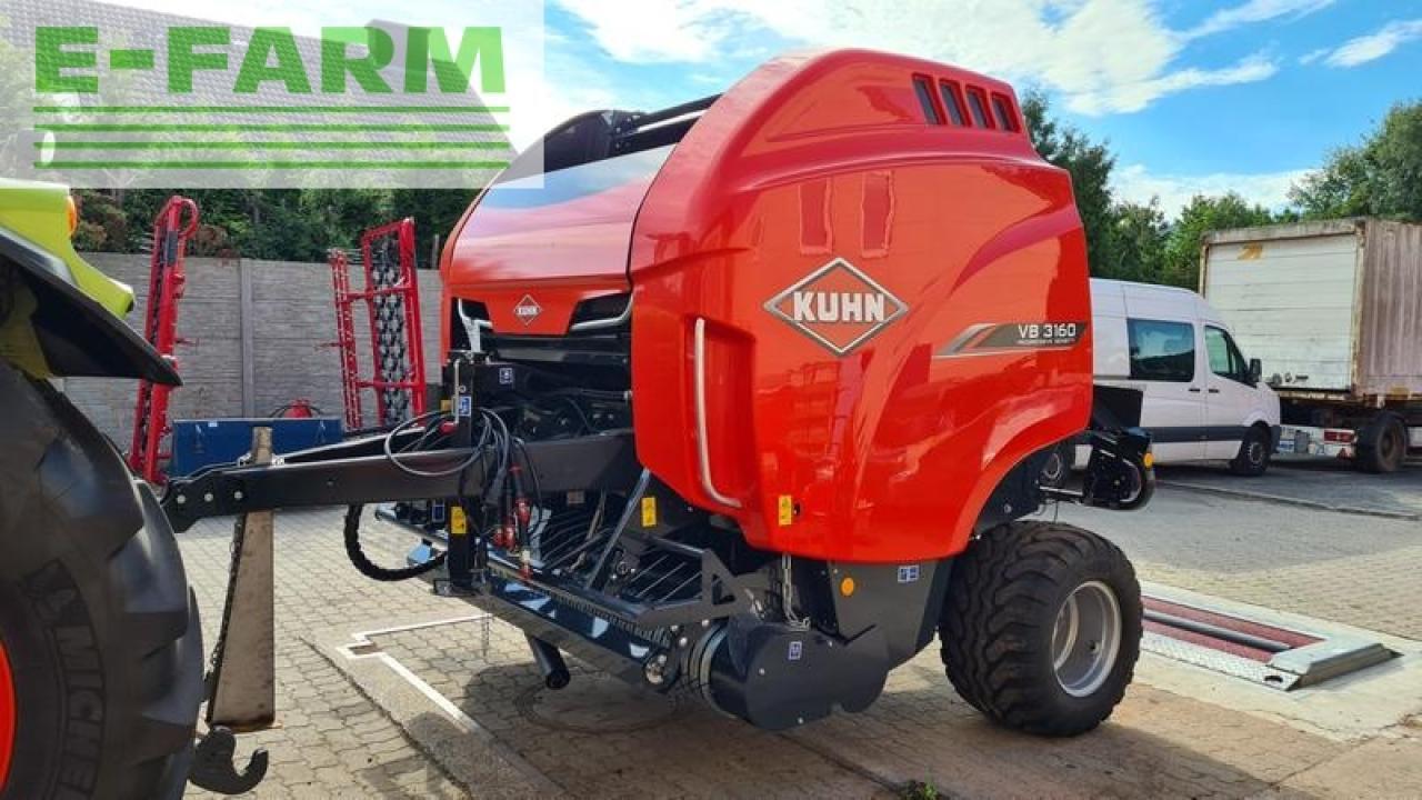 Kuhn vb 3160 oc 14 - 14 messer schneidwerk, isobus, 2. riemenantrieb, high silage satz - Empacadora de pacas cuadradas: foto 1 Kuhn vb 3160 oc 14 - 14 messer schneidwerk, isobus, 2. riemenantrieb, high silage satz - Empacadora de pacas cuadradas: foto 1