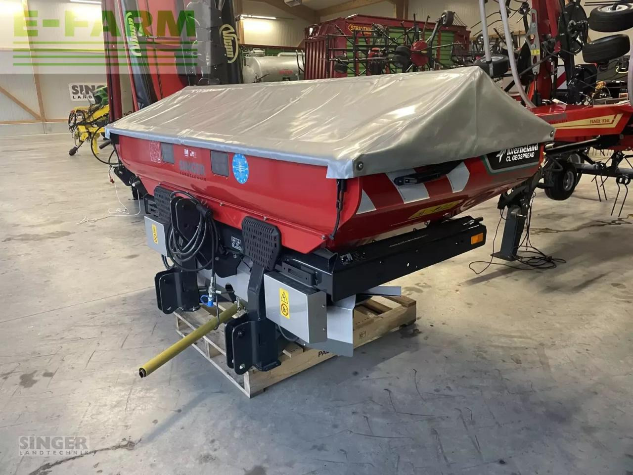 Kverneland exacta cl 1300 geospread - Esparcidor de fertilizantes: foto 4 Kverneland exacta cl 1300 geospread - Esparcidor de fertilizantes: foto 4