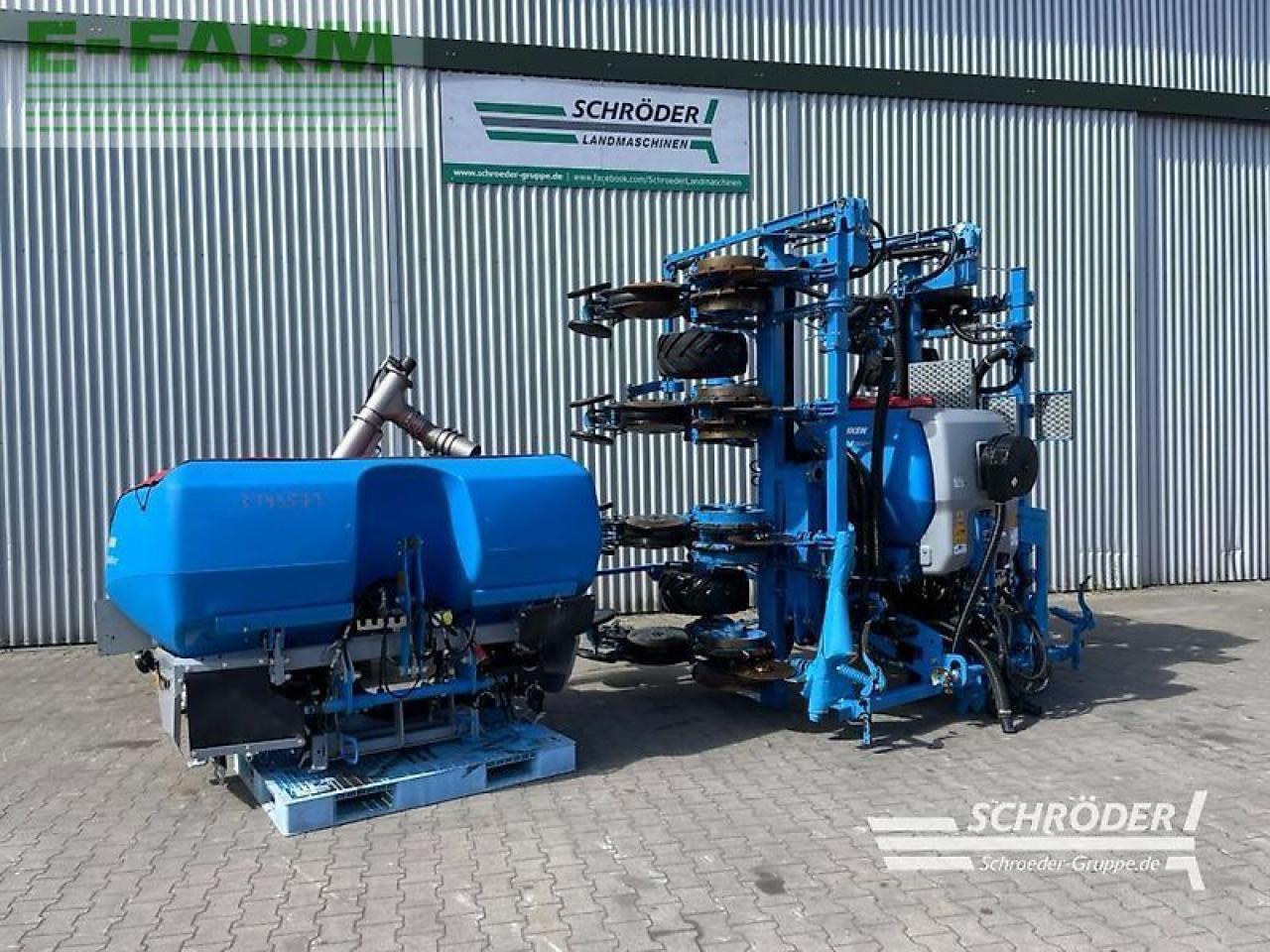 Lemken azurit 9/8.75 k d + solitair 23/1900 - Sembradora: foto 1 Lemken azurit 9/8.75 k d + solitair 23/1900 - Sembradora: foto 1
