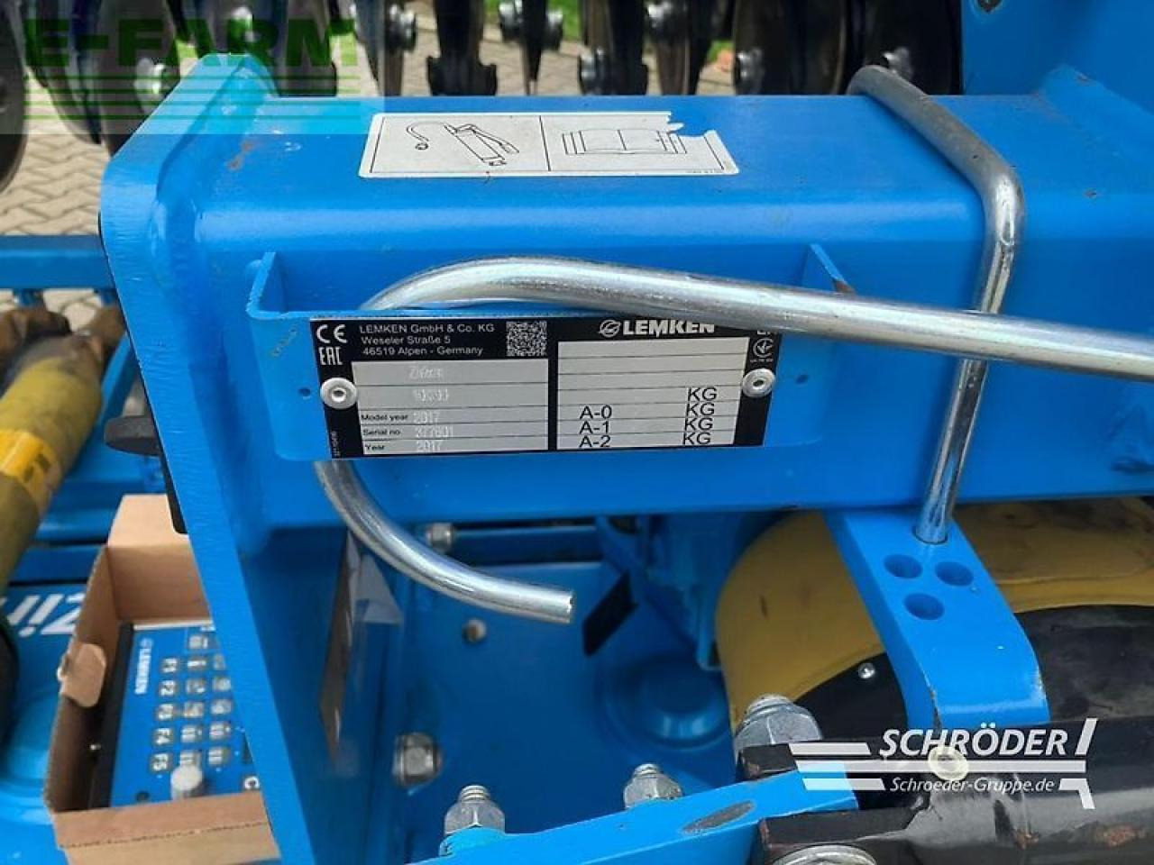 Lemken zirkon 10 + saphir 7 - Sembradora: foto 4 Lemken zirkon 10 + saphir 7 - Sembradora: foto 4