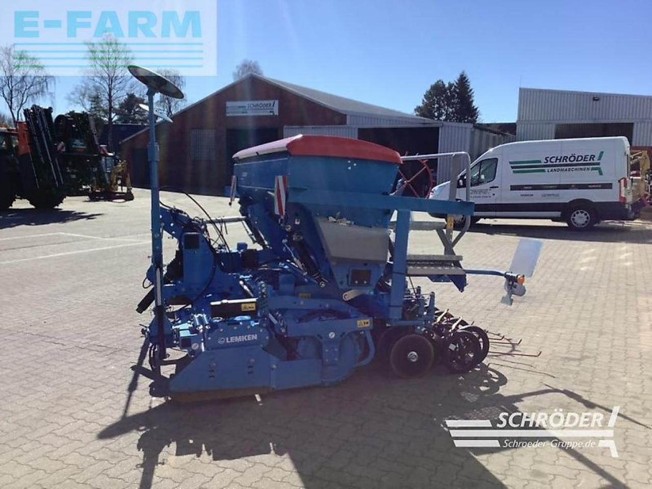 Lemken zirkon 8/300 + saphir 9/300 - Sembradora: foto 3 Lemken zirkon 8/300 + saphir 9/300 - Sembradora: foto 3