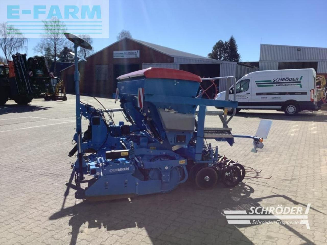 Lemken zirkon 8/300 + saphir 9/300 - Sembradora: foto 3 Lemken zirkon 8/300 + saphir 9/300 - Sembradora: foto 3