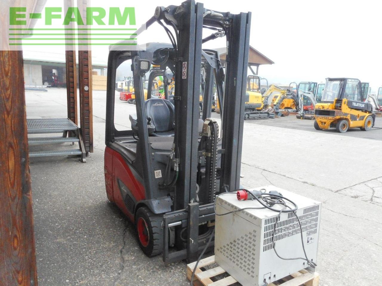 Linde 2 stk e16c-02 evo triplex 4,62 meter !! - Carretilla elevadora: foto 4 Linde 2 stk e16c-02 evo triplex 4,62 meter !! - Carretilla elevadora: foto 4