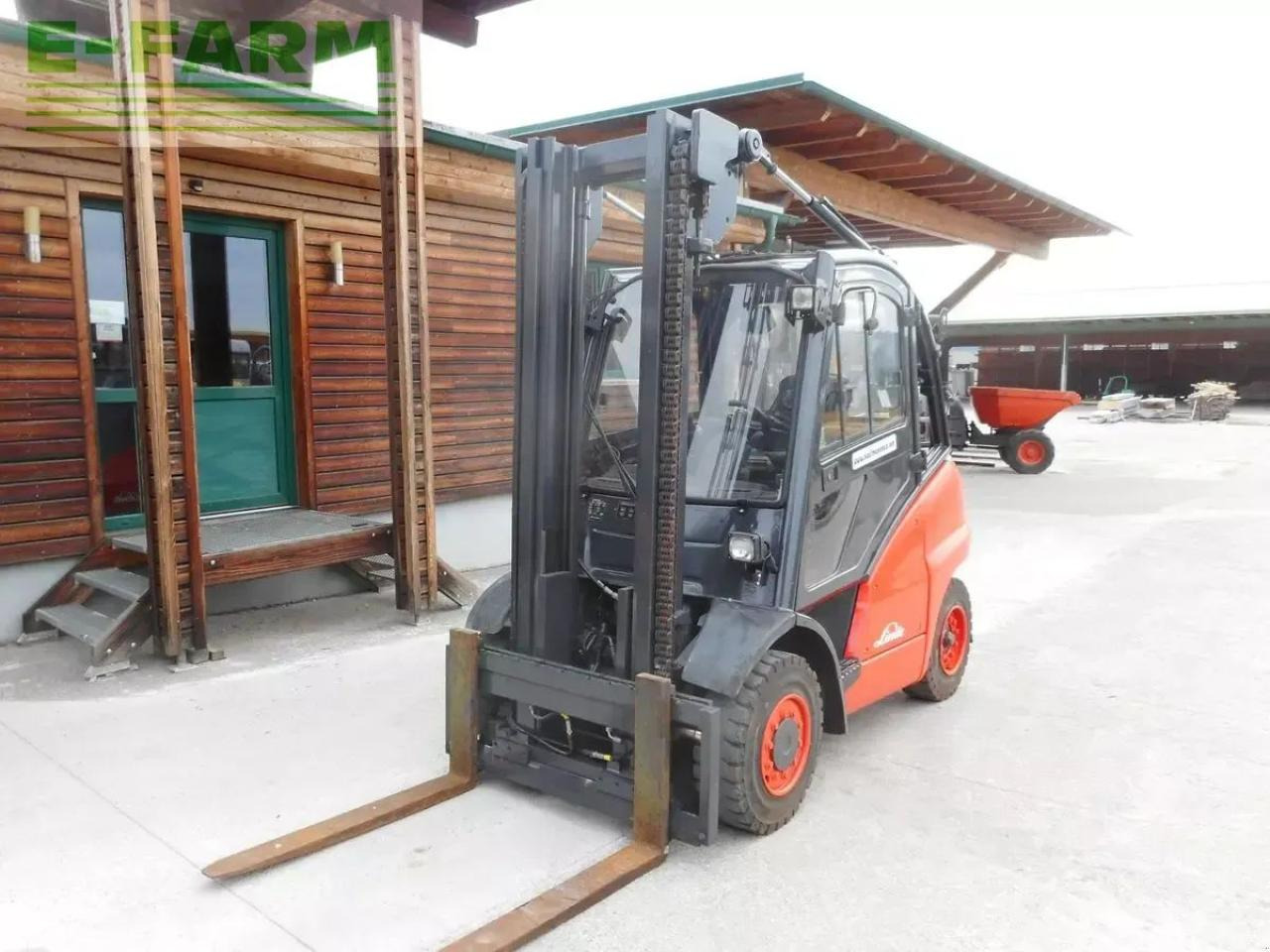 Linde h40d mit vollkabine + rußfilter + seitenschieber - Carretilla elevadora: foto 2 Linde h40d mit vollkabine + rußfilter + seitenschieber - Carretilla elevadora: foto 2