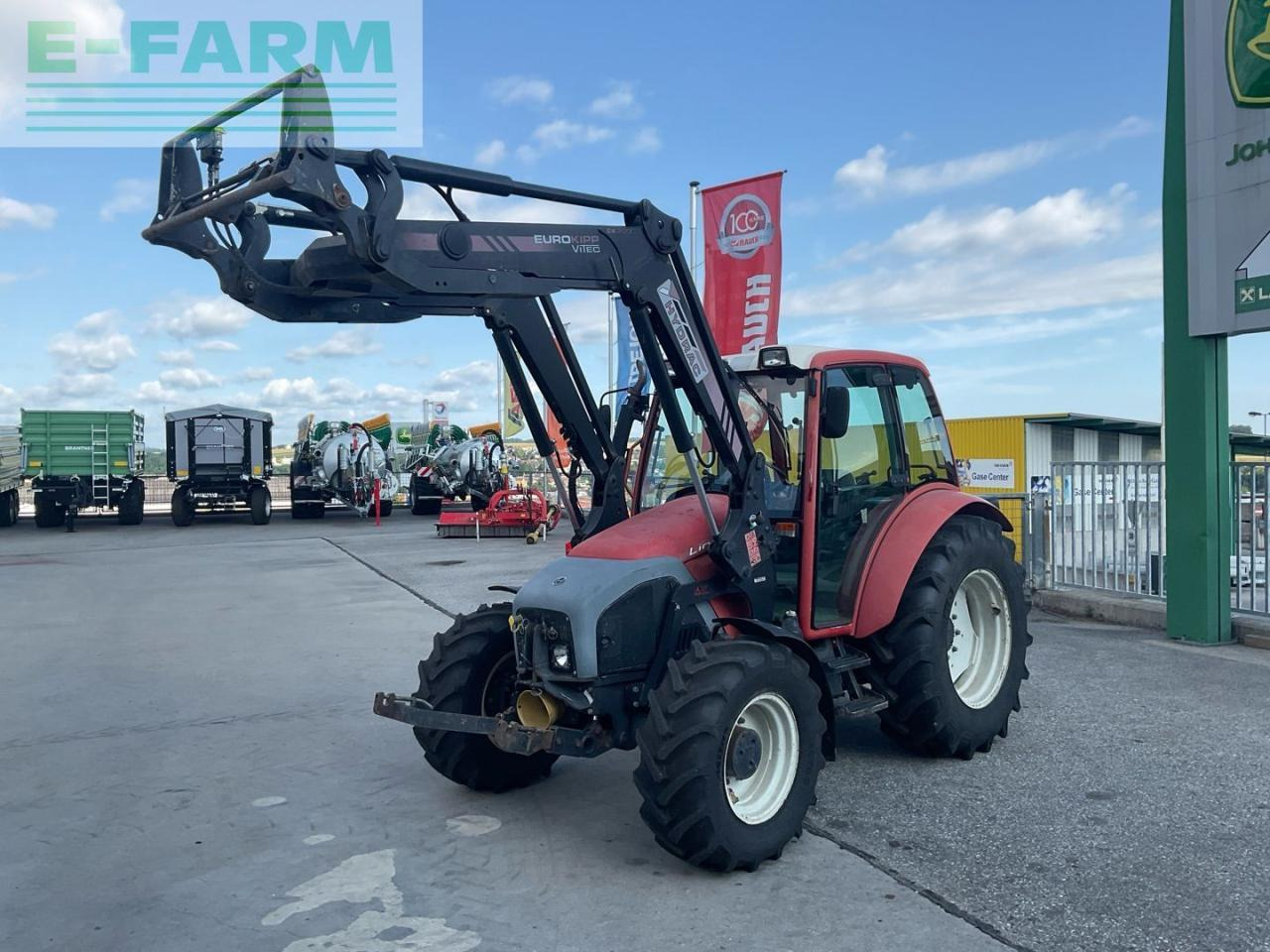Lindner Geotrac 80 - Tractor: foto 1 Lindner Geotrac 80 - Tractor: foto 1