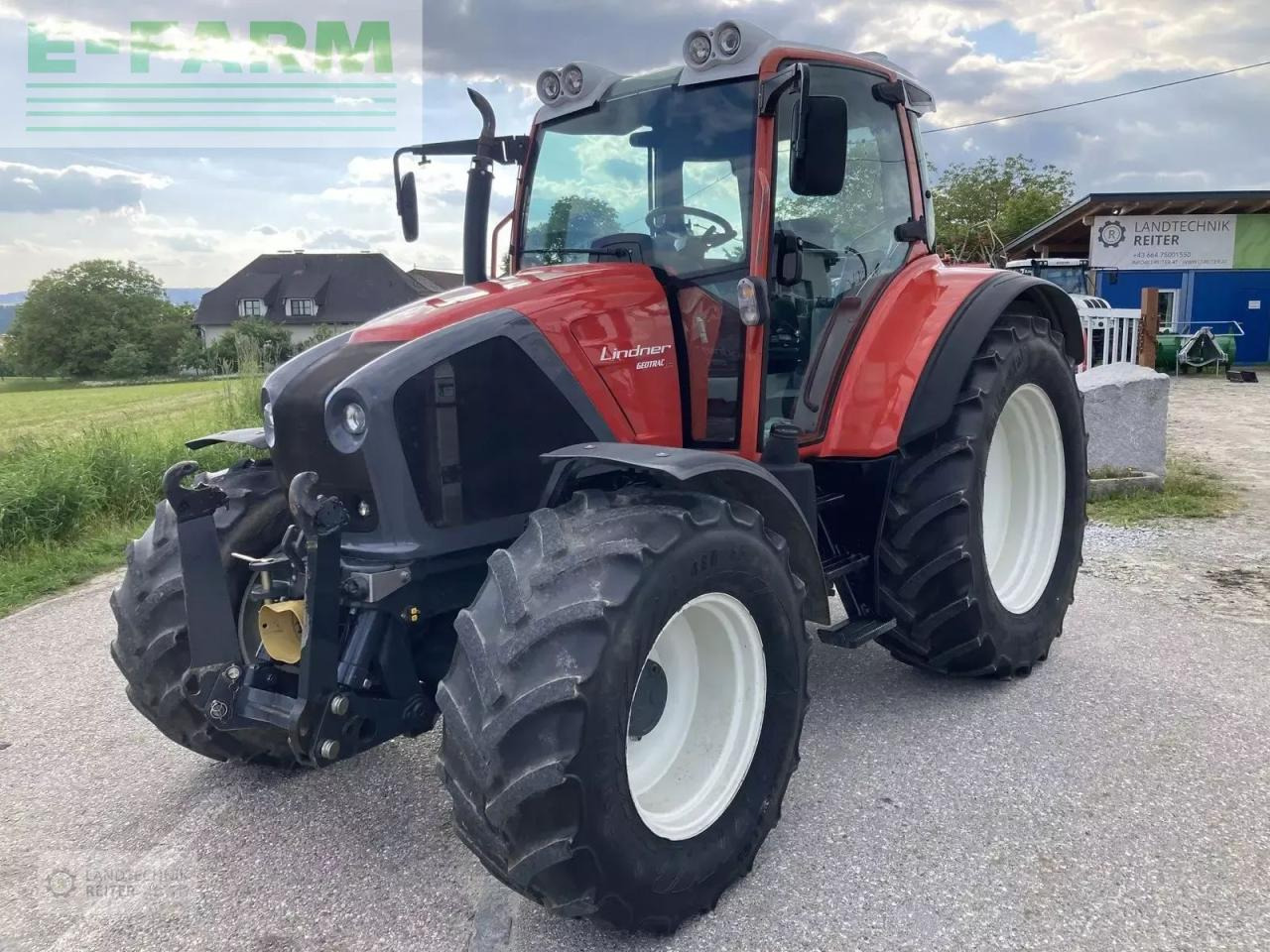 Lindner geotrac 114 - Tractor: foto 1 Lindner geotrac 114 - Tractor: foto 1