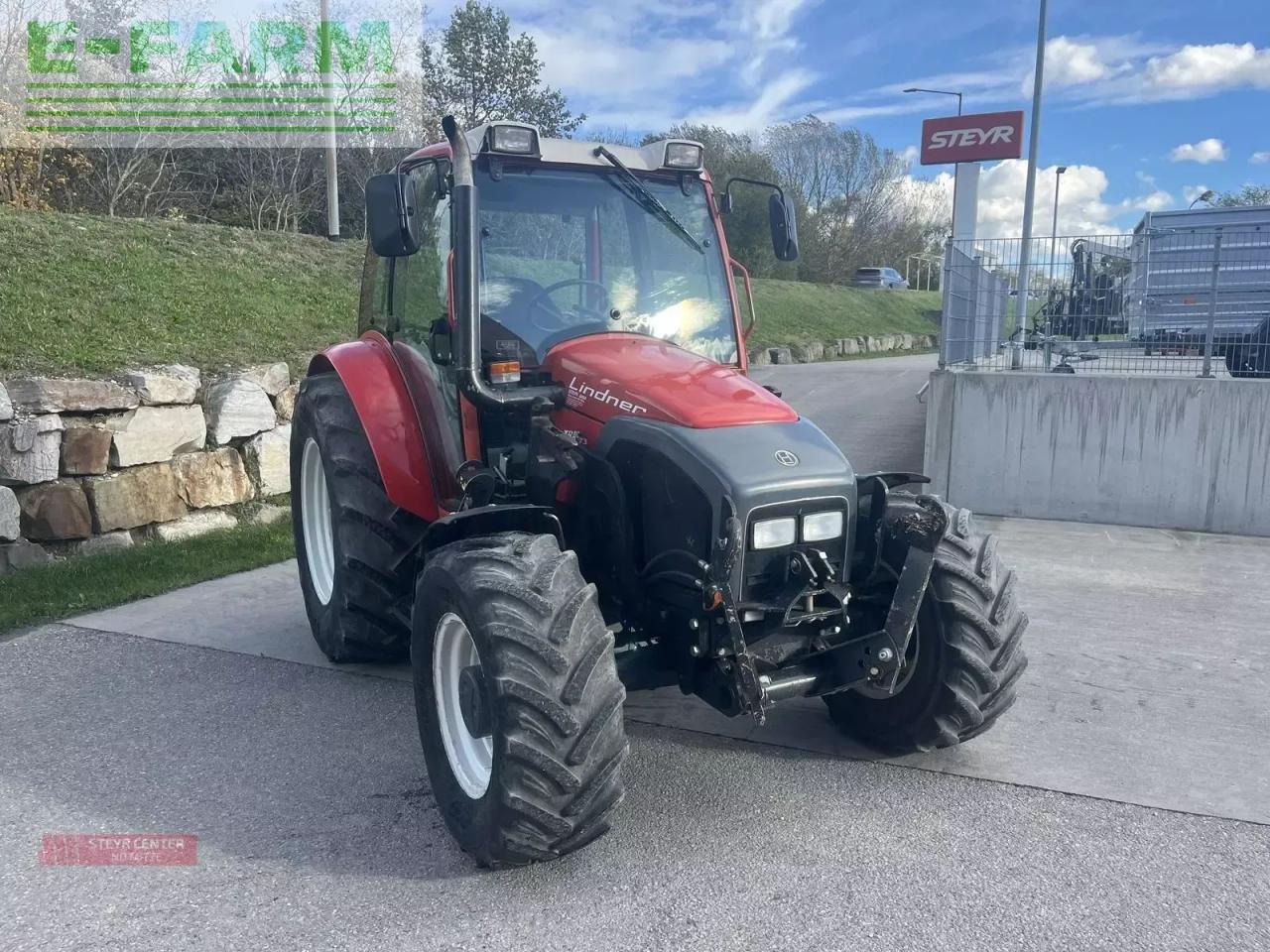 Lindner geotrac 73 mit hydrac frontlader - Tractor: foto 4 Lindner geotrac 73 mit hydrac frontlader - Tractor: foto 4