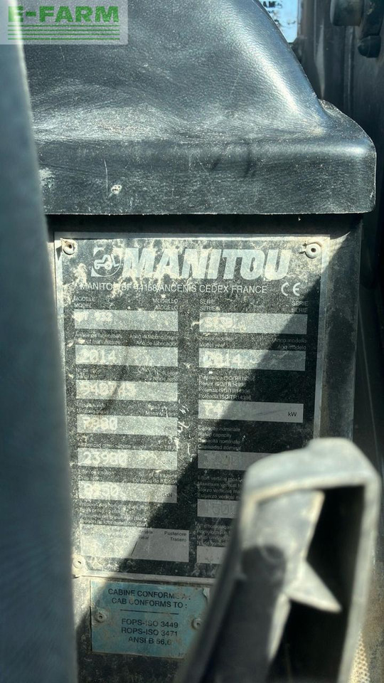 Manipulador telescópico Manitou MT 932: foto 20 Manipulador telescópico Manitou MT 932: foto 20