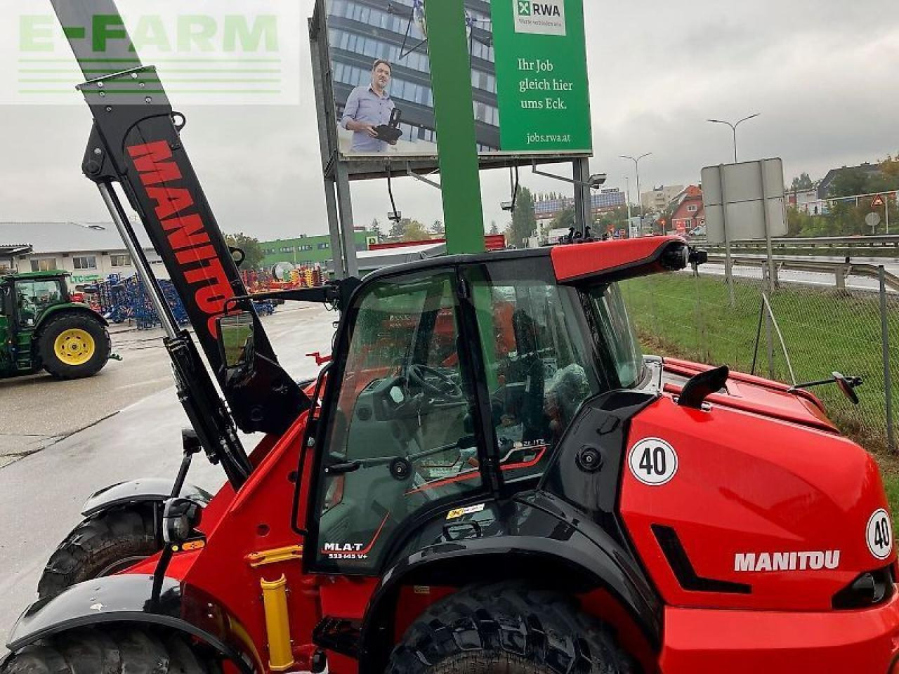 Manitou mla533 teleradlader - Cargadora de ruedas telescópica: foto 4 Manitou mla533 teleradlader - Cargadora de ruedas telescópica: foto 4