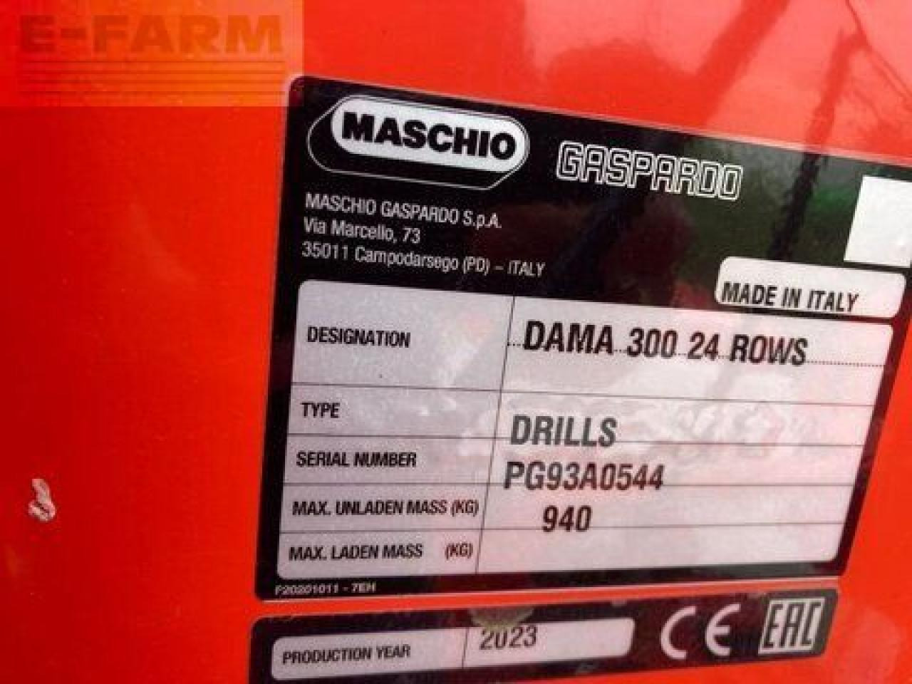 Maschio dm classic 3000 + dama 300 - Sembradora: foto 3 Maschio dm classic 3000 + dama 300 - Sembradora: foto 3
