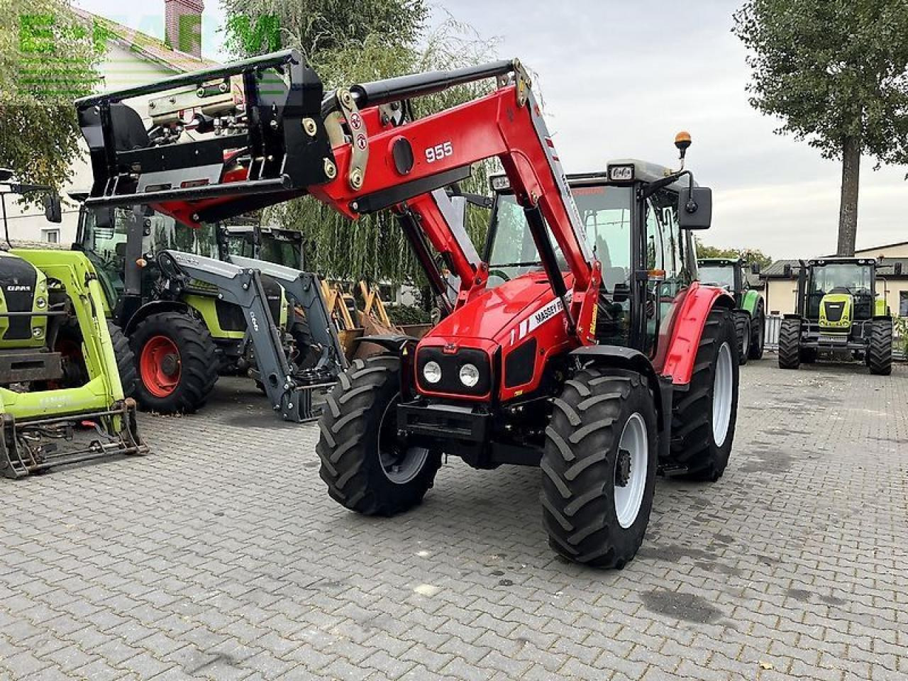 Massey Ferguson 5455 dyna-4 + massey ferguson 955 - Tractor: foto 2 Massey Ferguson 5455 dyna-4 + massey ferguson 955 - Tractor: foto 2