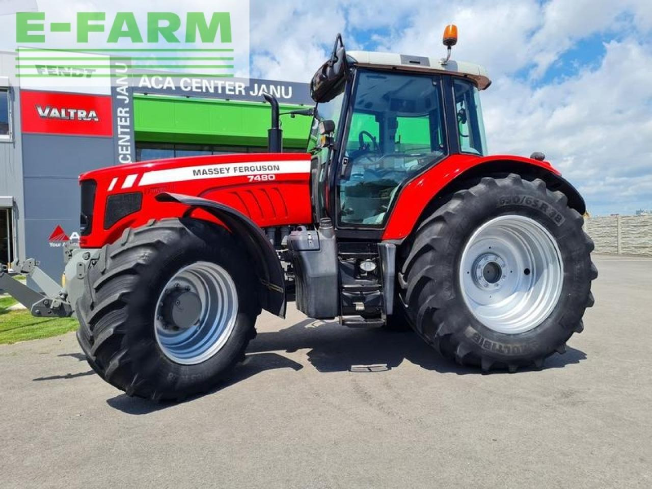 Massey Ferguson 7480-4 dynavt comfort plus - Tractor: foto 3 Massey Ferguson 7480-4 dynavt comfort plus - Tractor: foto 3