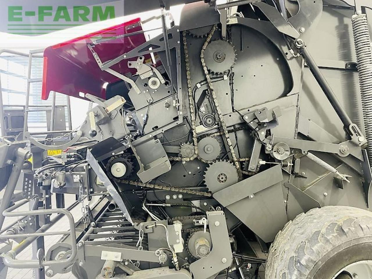 Empacadora de pacas cuadradas Massey Ferguson rb 4180 v xtra: foto 12